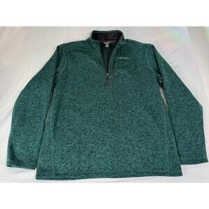 Eddie Bauer Mens Quarter Zip Pullover Sweater‎ Size Large
